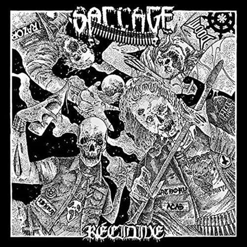 Cover for Saccage · Recidive (CD) (2017)