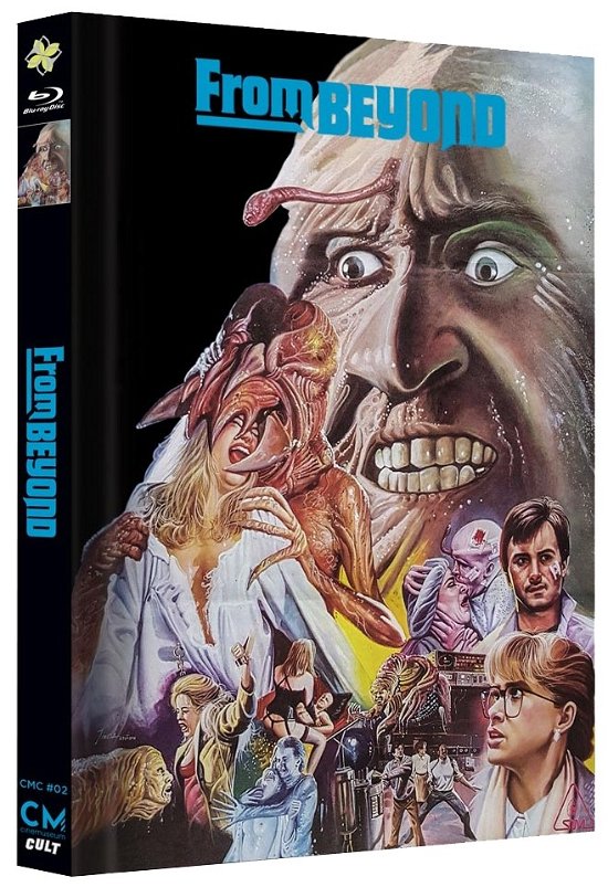 Cover for From Beyond · Terrore Dall'Ignoto (Mediabook Variant B) (Blu Ray+Dvd) (Blu-ray) (2022)