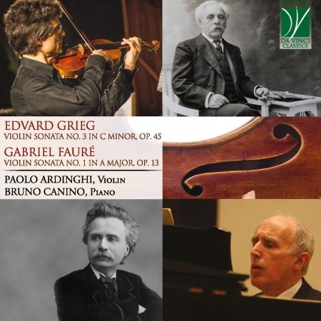 Cover for Ardinghi, Paolo / Bruno Canino · Grieg Violin Sonatas (CD) (2020)