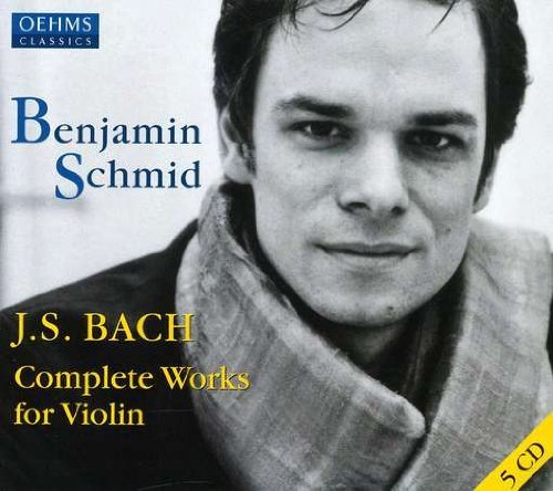 Cover for Bach / Schmid / Cis Collegium Mozarteum Salzburg · Domplete Violin Works (CD) [Box set] (2004)