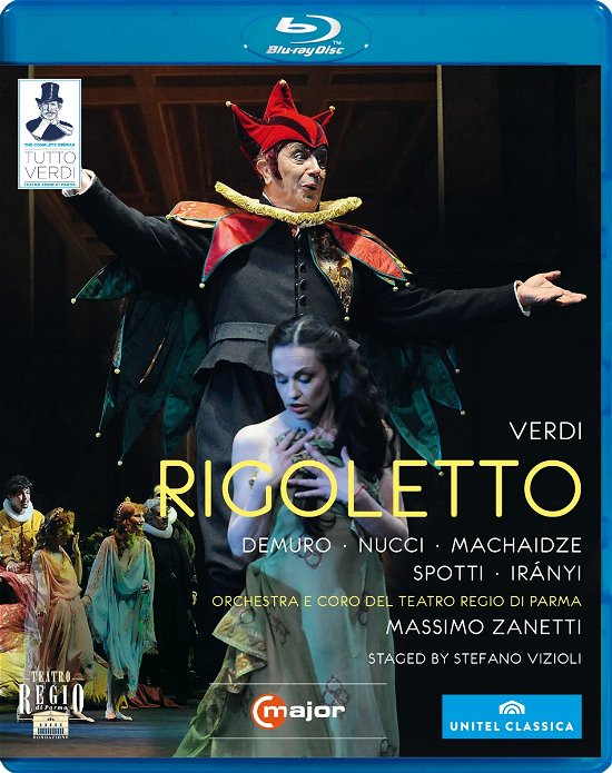 Cover for Nikolaus Harnoncourt · Rigoletto (Blu-ray) (2013)