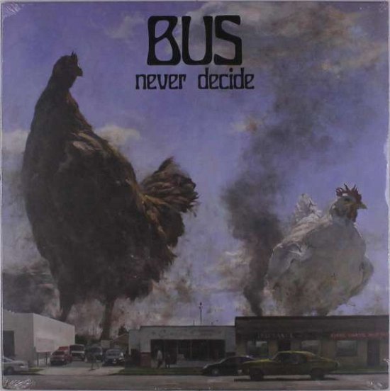 Cover for Bus · Never Decide (LP) [Coloured edition] (2019)