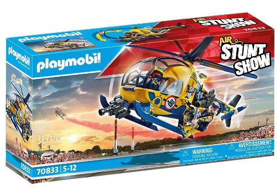 Cover for Playmobil · Playmobil - Playmobil 70833 Air Stuntshow Filmploeghelikopter (Leksaker)