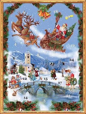 Cover for K. Nage · Adventskalender &quot;Der Nikolaus kommt&quot; (Calendar) (2019)