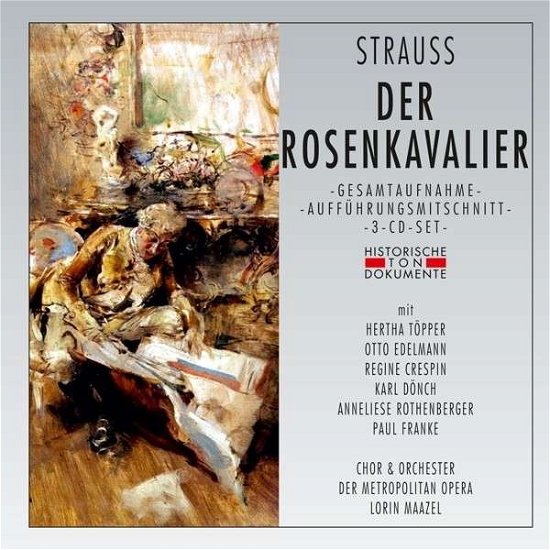 Der Rosenkavalier - R. Strauss - Musik - CANTUS LINE - 4032250184335 - 16. juni 2014