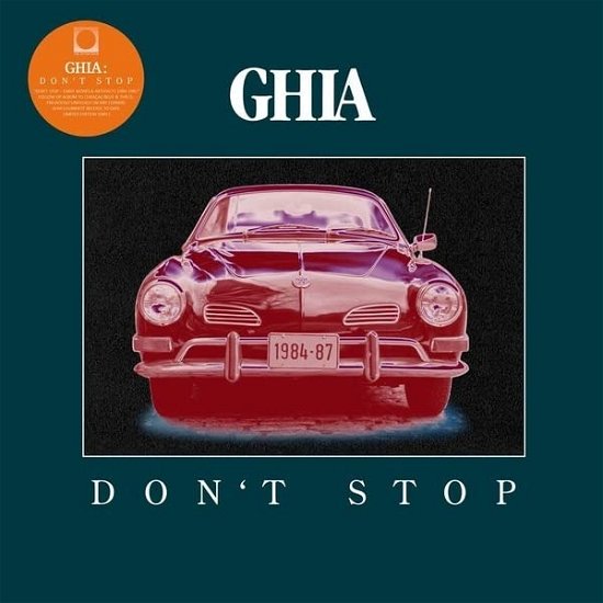 Cover for Ghia · Don't Stop (LP) (2023)