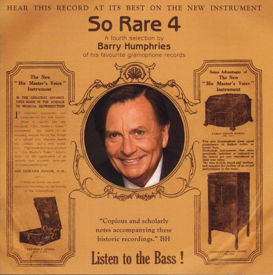 Cover for Barry Humphries · So Rare Volume 4 (CD) (2012)