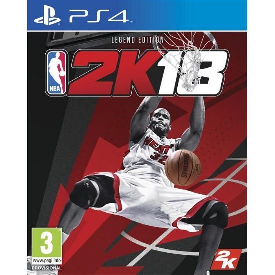 Cover for Playstation 4 · Nba 2K18 Legend Edition (PS4) (2019)