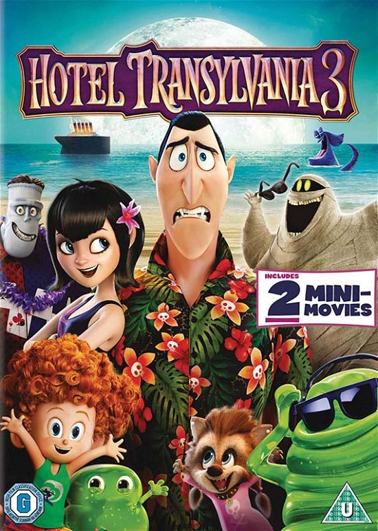 Cover for Hotel Transylvania 3 · Hotel Transylvania 3 - A Monster Vacation (DVD) (2018)