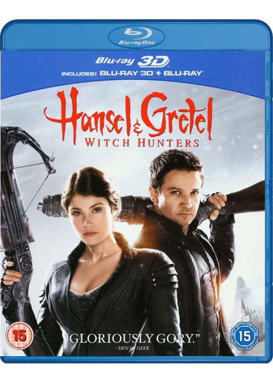 Cover for Hansel &amp; Gretel: Witch Hunters (2d+3d) · Hansel And Gretel - Witch Hunters 3D+2D (Blu-Ray) (2013)