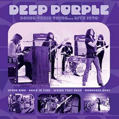 Cover for Deep Purple · Doing Their Thing... Live 1970 (LP) (2023)