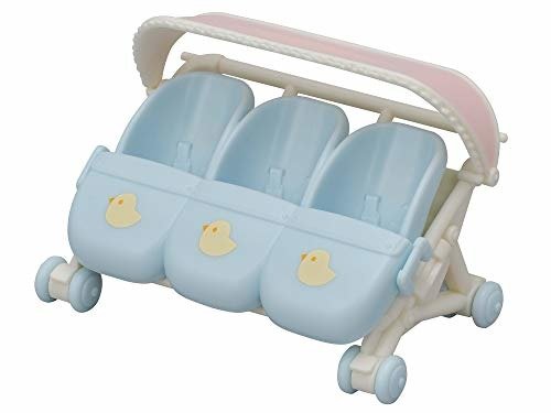 Cover for Sylvanian Families · Sylvanian Families - Wandelwagen Drieling (5533) (Spielzeug)