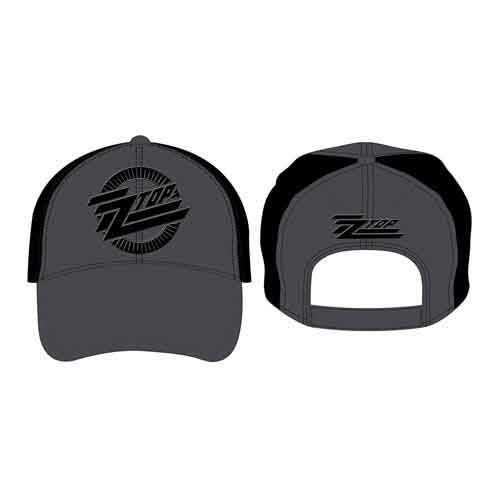 Cover for ZZ Top · ZZ Top Unisex Baseball Cap: Circle Logo (TØJ) [Black, Grey - Unisex edition] (2009)