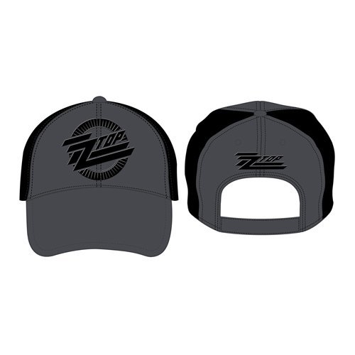 Cover for ZZ Top · ZZ Top Unisex Baseball Cap: Circle Logo (CLOTHES) [Black, Grey - Unisex edition] (2009)