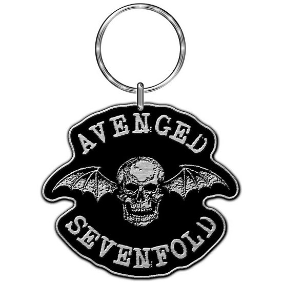 Avenged Sevenfold Keychain: Death Bat (Enamel In-Fill) - Avenged Sevenfold - Merchandise - Unlicensed - 5055339731335 - October 28, 2019