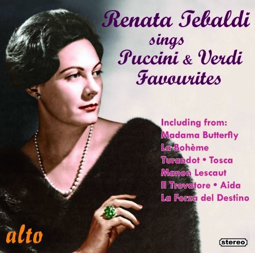 Renata Tebaldi Sings Puccini.Verdi (In Stereo) - Renata Tebaldi - Musikk - ALTO CLASSICS - 5055354411335 - 30. mai 2011