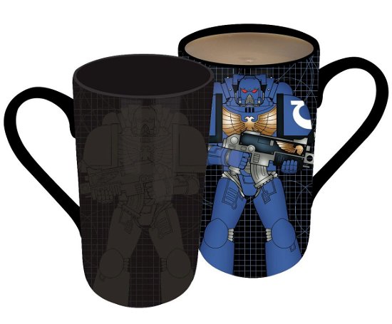 Mug Latte Warhammer Space Marine - Warhammer - Merchandise - HALF MOON BAY - 5055453453335 - 7. februar 2019