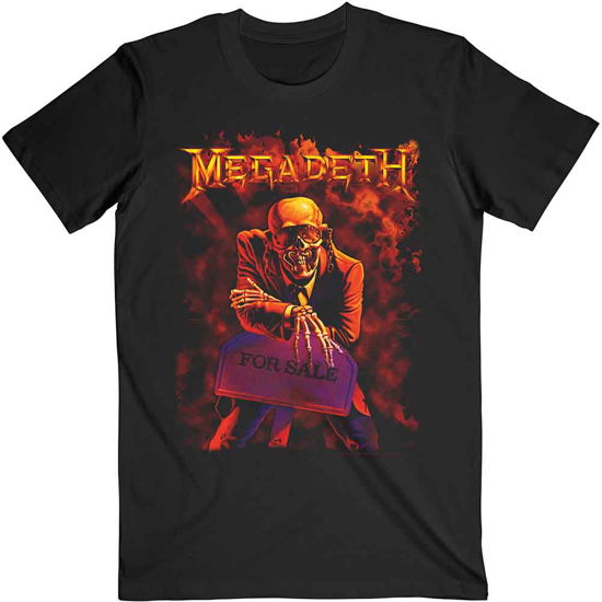 Cover for Megadeth · Megadeth Unisex T-Shirt: Peace Sells (Black) (T-shirt) [size S] [Black - Unisex edition] (2020)