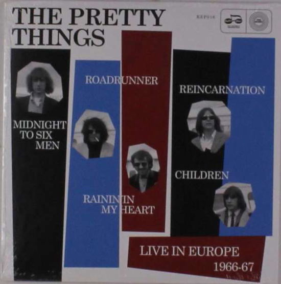 Cover for The Pretty Things · 2018rsd - Live in Europe 1966-67 (7&quot;) (2018)