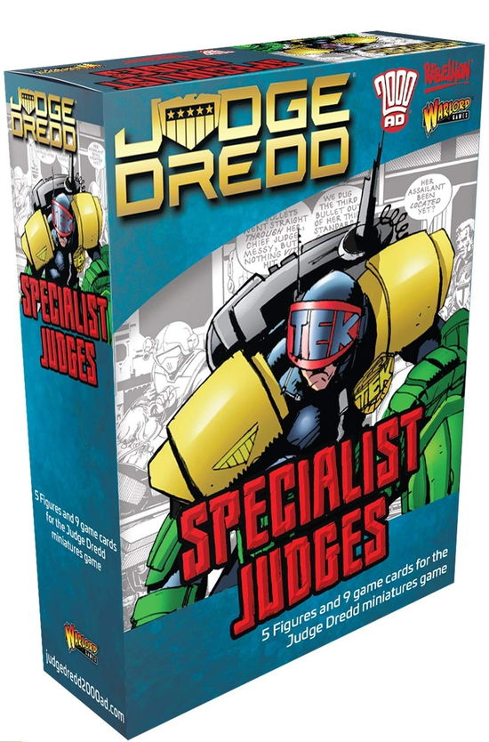 Dredd Specialist Judges - Warlord Games Ltd - Gadżety - WARLORD GAMES LTD - 5060572503335 - 