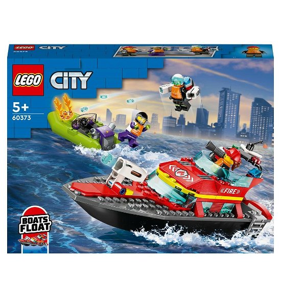 Cover for Lego · Lego City 60373 Reddingsboot Brand (Spielzeug)