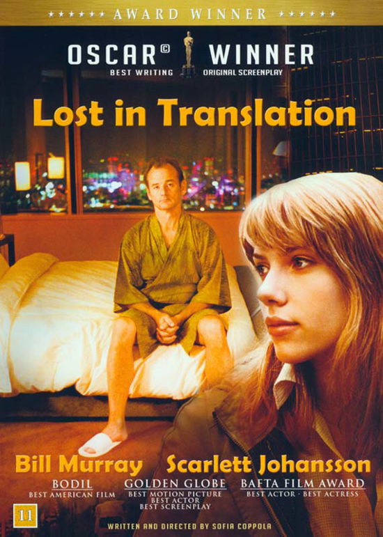 Lost in Translation - Bill Murray / Scarlett Johansson - Films - SANDREW METRONOME - 5712192000335 - 3 maart 2014