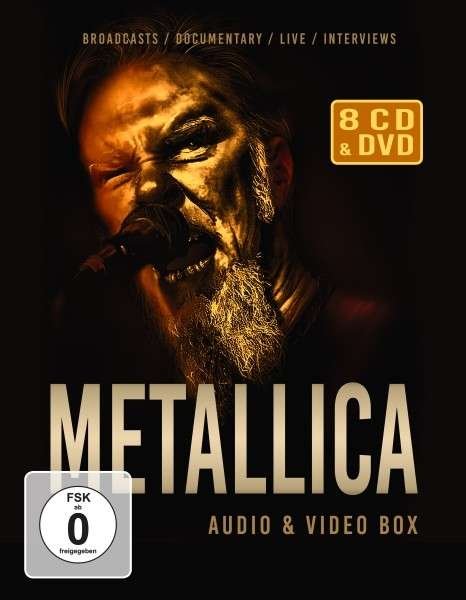Cover for Metallica · Audio &amp; Video Box (8-cd / DVD Set) (CD) (2021)