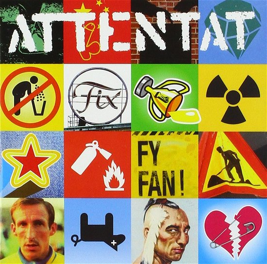 Cover for Attentat · Fy Fan! (CD) (2013)