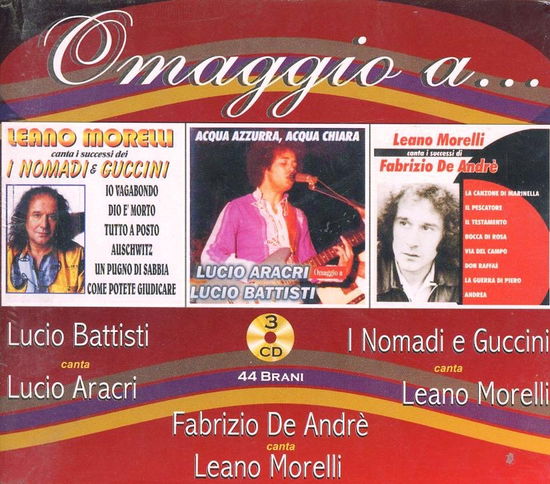 Cover for Morelli Leano · Omaggio Guccini Nomadi Battisti De Andre (CD) (2001)