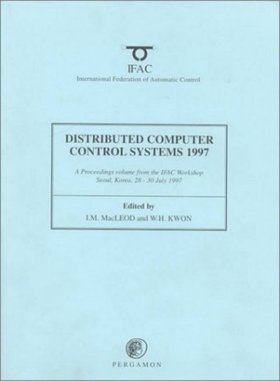 Cover for International Federation of Automatic Control · Distributed Computer Control Systems 1997 - IFAC Proceedings Volumes (Paperback Book) (1998)