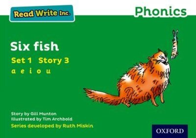 Cover for Gill Munton · Read Write Inc. Phonics: Six Fish (Green Set 1 Storybook 3) - Read Write Inc. Phonics (Paperback Book) (2016)