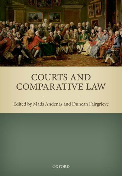 Cover for Mads Andenas · Courts and Comparative Law (Hardcover Book) (2015)