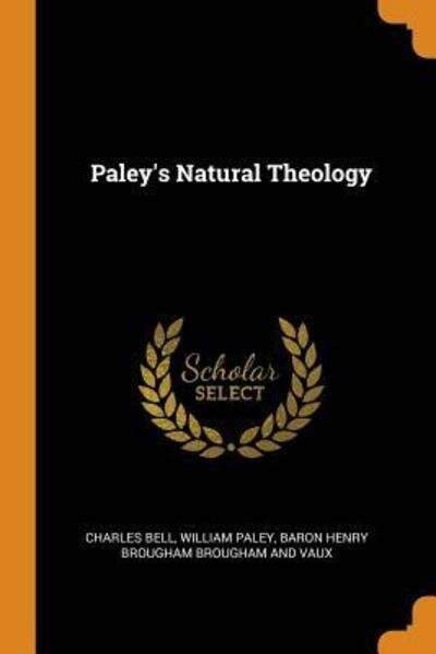 Cover for Charles Bell · Paley's Natural Theology (Paperback Book) (2018)