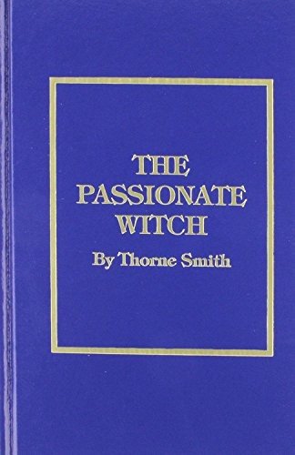 Cover for Thorne Smith · Passionate Witch (Innbunden bok) (1941)