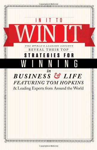 Cover for Tom Hopkins · In It to Win It (Gebundenes Buch) (2012)