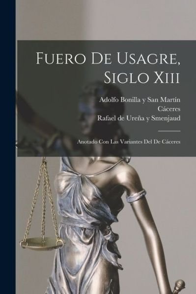 Cover for Usagre (Spain) · Fuero de Usagre, Siglo Xiii (Book) (2022)