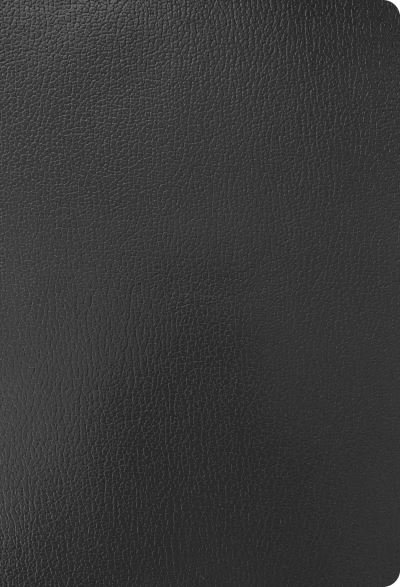 Cover for Holman Bible Staff · KJV Super Giant Print Reference Bible, Black Imitation Leather (Leather Book) (2020)