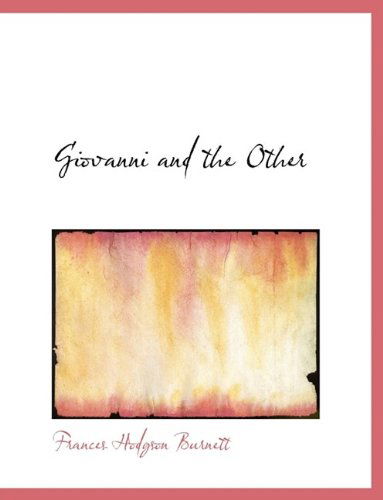 Cover for Burnett · Giovanni and the Other (Paperback Book) (2009)