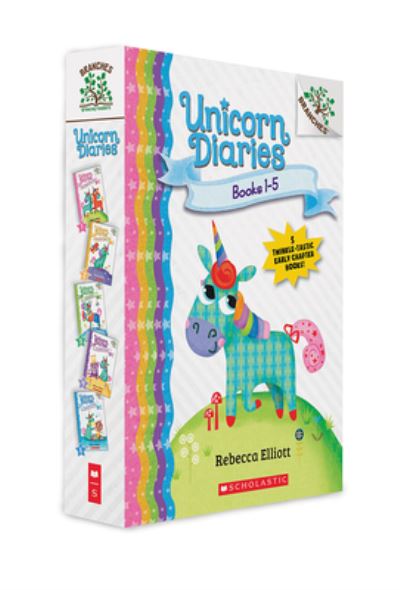 Unicorn Diaries, Books 1-5: A Branches Box Set - Rebecca Elliott - Książki - Scholastic Inc. - 9781338752335 - 5 października 2021