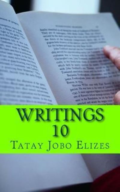 Cover for Tatay Jobo Elizes Pub · Writings 10 (Paperback Book) (2011)