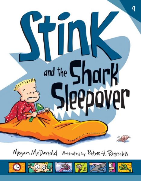 Cover for Megan McDonald · Stink and the Shark Sleepover (Hardcover Book) (2019)