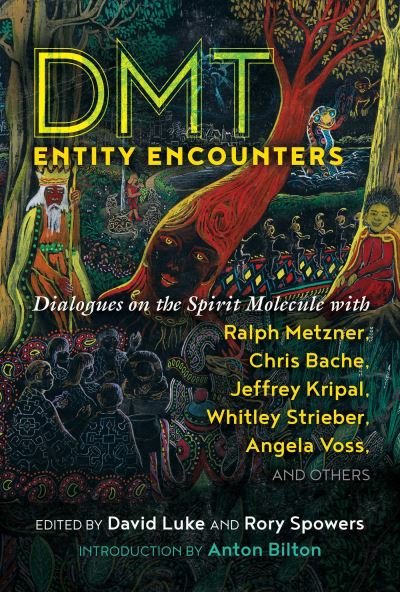 Cover for DMT Entity Encounters: Dialogues on the Spirit Molecule with Ralph Metzner, Chris Bache, Jeffrey Kripal, Whitley Strieber, Angela Voss, and Others (Paperback Book) (2022)