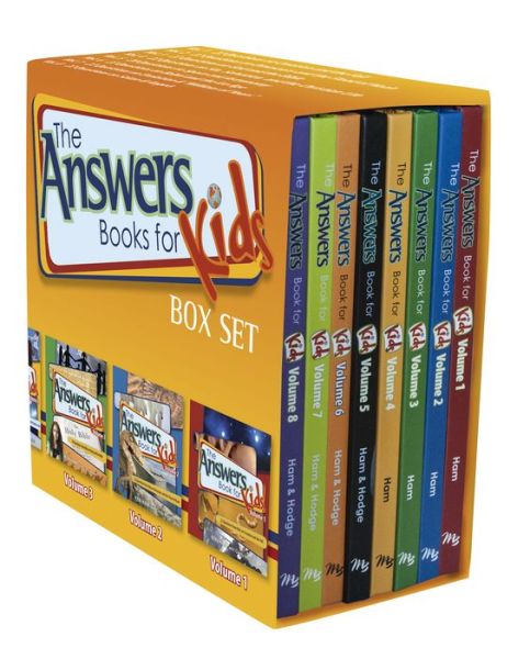 Cover for Ken Ham · Answers Books for Kids Box Set (Vol 1-8) (Paperback Book) (2018)