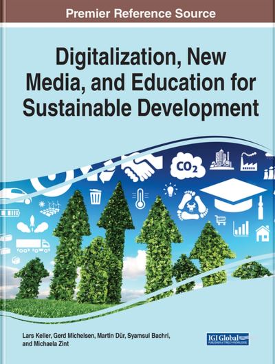 Cover for Lars Keller · Digitalization, New Media, and Education for Sustainable Development (Book) (2023)