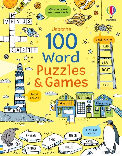 Cover for Phillip Clarke · 100 Word Puzzles and Games - Puzzles, Crosswords and Wordsearches (Paperback Book) (2021)