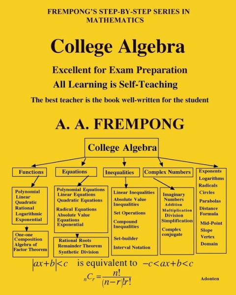 Cover for A a Frempong · College Algebra (Taschenbuch) (2017)