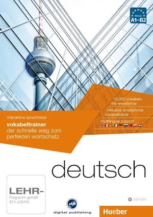 Cover for Hueber Verlag GmbH · Interaktive Sprachreise Vokabeltrainer Deutsch (CD-ROM) (2014)