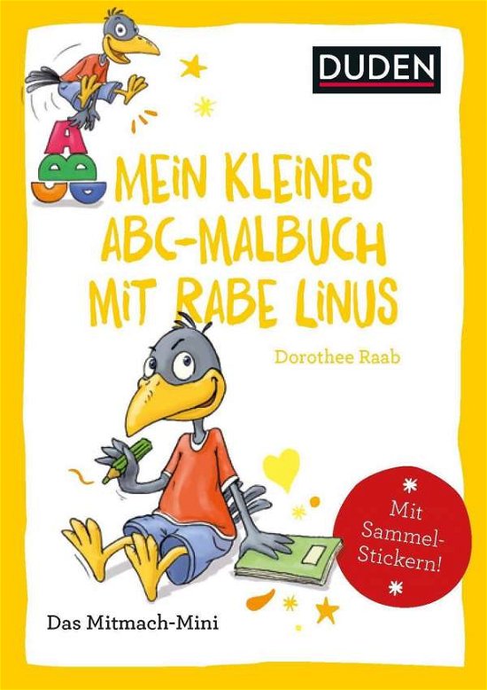 Cover for Dorothee Raab · Duden Minis (Band 34) - Mein kleines Abc-Malbuch mit Rabe Linus / VE mit 3 Exemplaren (Paperback Book) (2020)