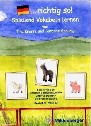 Cover for Tina Kresse · ... richtig so! 1. Spielend Vokabeln lernen (GAME) (2004)