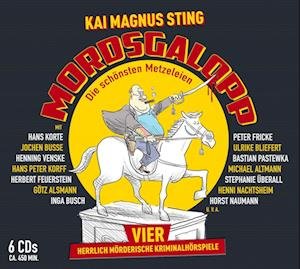 Cover for Kai Magnus Sting · MORDSGALOPP - Vier herrlich mörderische Krimi-Hörspiele (CD) (2022)